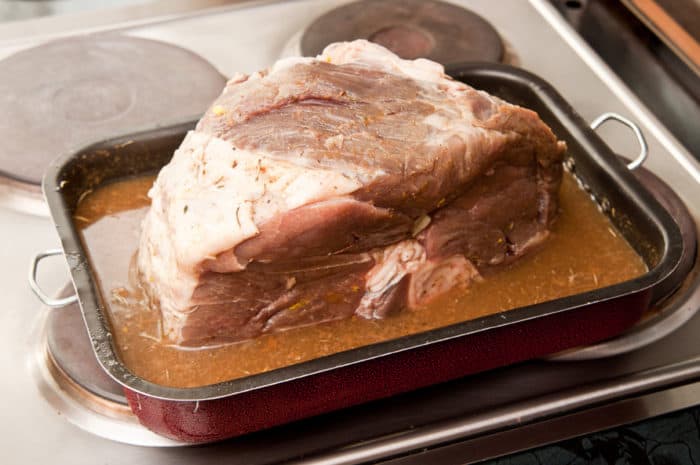 Recipe to make baked pork by the end of the year